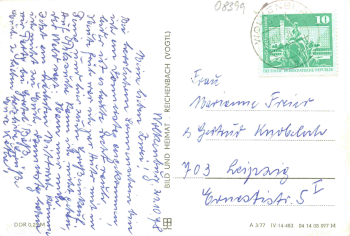 Wolkenburg Mude Mehrbildkarte o 1978