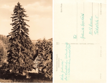 09429 Wolkenstein Erzgebirge Huttenmuhle *1963