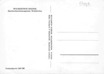 Wolkenstein Erzgebirge Handwerkererholungsheim Waldfrieden * um 1960