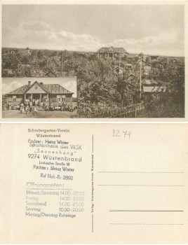 09358 Wuestenbrand allotment garden association br. circa 1930