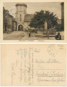 95632 Wunsiedel, Koppethentor, o 9.8.1918