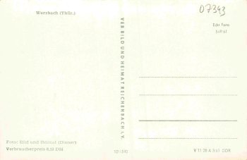 07343 Wurzbach Thüringen * 1961