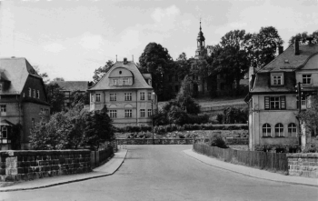 07343 Wurzbach Thüringen Schule und Gemeindeamt * 1960