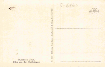 07343 Wurzbach Thüringen * um 1940