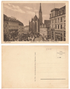 Würzburg Marktplatz * ca. 1915