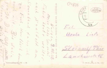 Wurzen Sachsen Dom o 1956