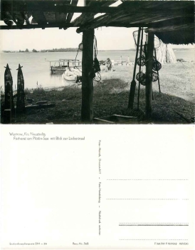 17255 Wustrow fishing on Plaetlin Lake * 1962 Hanich0568
