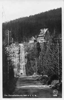 Zackefallbaude Riesengebirge Schlesien Schronisko Kamienczyk