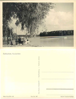16831 Zechlinerhuette canal entrance *1956 Hanich0107