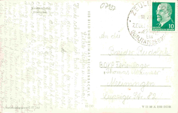 Zeulenroda Postamt o 1963