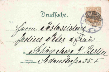 Zeulenroda Guss aus.. Litho o 1904