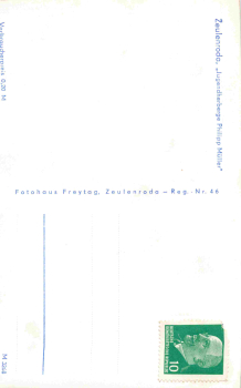 Zeulenroda "Philipp Müller" Youth Hostel * around 1963