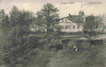 Zeulenroda Friedenshöhe – Werdau-Mehltheuer Railway Post – Train 2253 – 1912