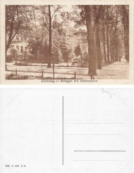 Zielenzig Neumark Volksschule Sulecin * um 1920