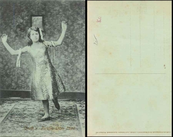 Don Mini tanzendes Mädchen  Zirkus * 1910