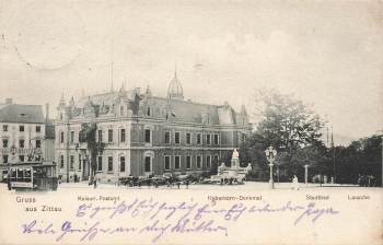 Zittau Postamt Feldpost Reservelazarett o 1914