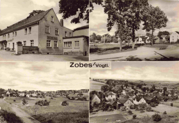 08541 Zobes Vogtland Gaststätte Haak o 1970
