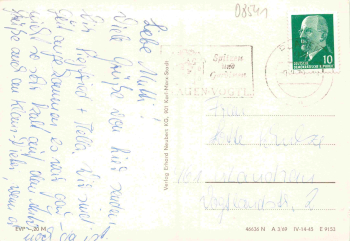 08541 Zobes Vogtland Gaststätte Haak o 1970