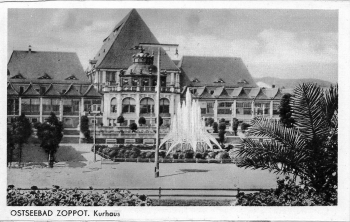 Zoppot Kurhaus Pommern Sopot * 1930