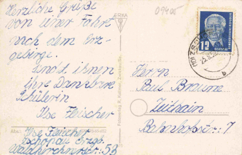 Zschopau Erzgebirge o 1952