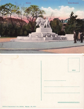 Zurich Geiser-Brunnen * ca. 1920