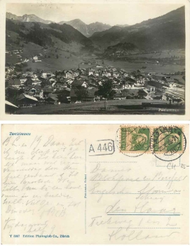 Zweisimmen Switzerland o 22.5.1925