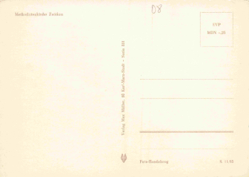 Zwickau Sachsen Methodistenkirche * 1965