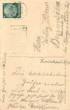 Zwickau Sachsen Kaserne o 1937