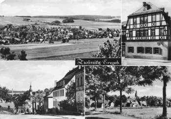 Zwönitz Erzgebirge Mehrbildkarte o 1975