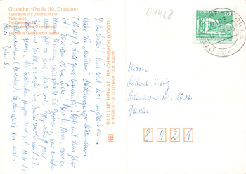 01458 Ottendorf-Okrilla o 1988