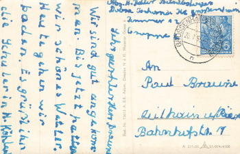01471 Radeburg Sachsen o 1955