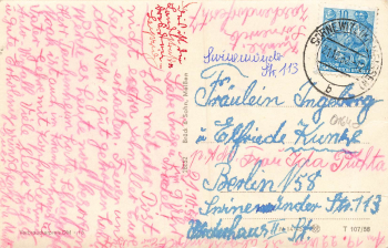 01640 Soernewitz Coswig Sachsen  o 1958