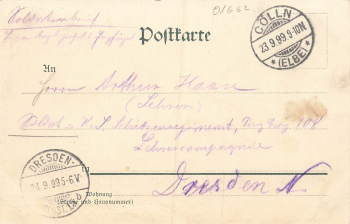 01662 Oberspaar Meissen o 1899