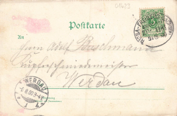 01683 Leuben Schleinitz Nossen Litho o 1900