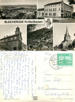99752 Bleicherode Kulturhaus Kirche