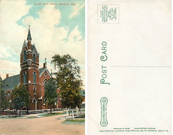 USA Ohio Cleveland Franklin M.E. Church *ca.1910