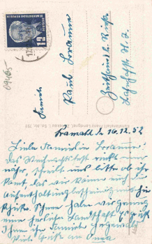 Cranzahl Sehmatal Erzgebirge o 1952