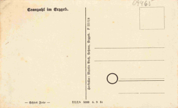 Cranzahl Sehmatal Erzgebirge Totalansicht * 1951