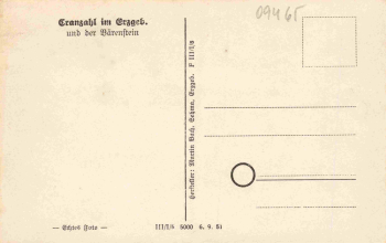 Cranzahl Sehmatal Erzgebirge * 1951