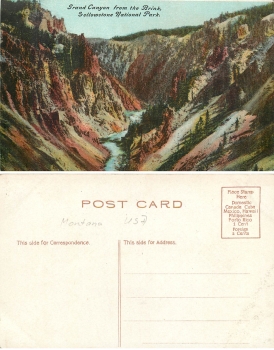 Montana Grand Canyon *ca.1910