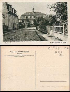 Herrnhut Berthelsdorferstrasse *ca.1930