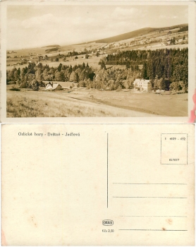 Tschechien - Destne Orlicke hory jedlova *ca.1960