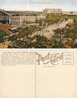 Madrid Royal Palace *ca.1910