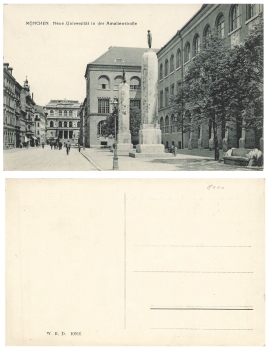 München Universität Amalienstrasse *ca. 1910