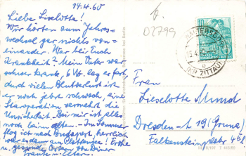 02763 Bertsdorf-Hörnitz Gasthof Jägerwäldchen o 1960