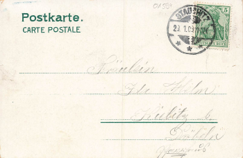 01594 Grubnitz Stauchitz Gasthaus Litho o 1900