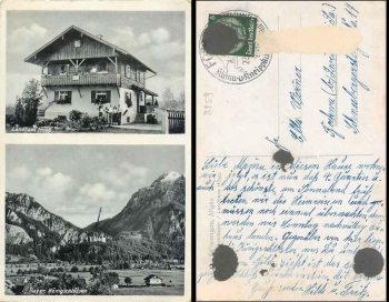 87645 Schwangau Landhaus Hogg o 22.5.1937
