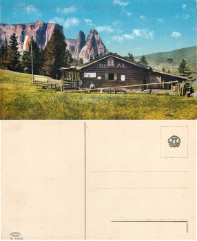Heisbäck Schwaige auf der Seiser Alm *ca.1920