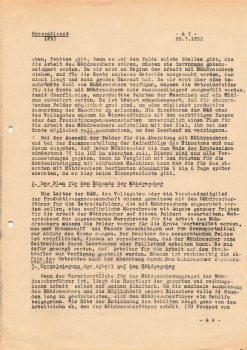 oviet combine harvester press service of the GDR 8 pages 1952