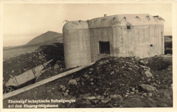 tschechische Bunker im Riesengebirge * 1941